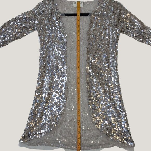 Joyfolie Sequin Top - Picture 4 of 5